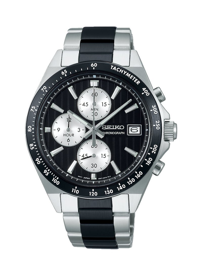 سيكو Seiko Men's Battery Powered Quartz Chronograph Seiko SBTR043 - Image 1