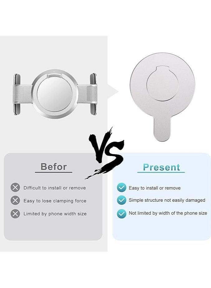 دي جي آي مشبك هاتف مغناطيسي Excefore متوافق مع DJI OM 5/OM 4/OM 4 SE، حامل هاتف لـ Magsafe، مناسب لملحقات مثبت DJI OM Gimbal  - Image 3