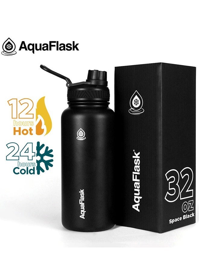 AquaFlask Original Stainless Steel Water Bottle, 22oz/32oz – 12H Hot or 24H Cold Retention, BPA-Free - Image 1