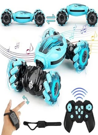 Self-Flip Stunt Car, 27cm Remote Control Stunt Car with Manual Control (Blue). - pzsku/ZC716D99B53840BC957BDZ/45/_/1732832142/7127397c-ad8e-4abd-8dcc-344a2682055b