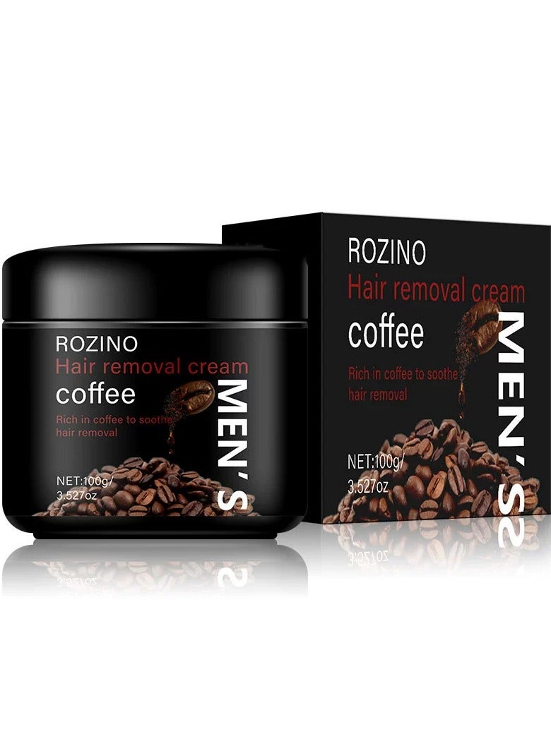 Rozino ROZINO Men'S Hair Removal Cream, 50g - Painless, Safe, Long-Lasting,  Body Hair Removal, Smooth & Effective for Different Body Types  - Image 1