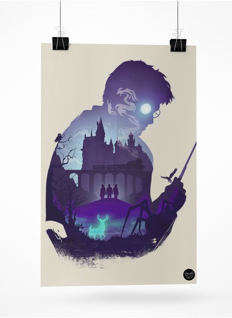 Reeman Design Poster with Harry Potter magic design 