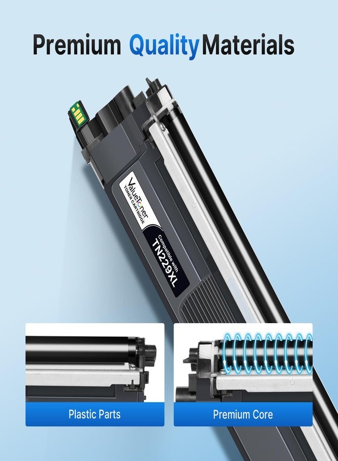 Valuetoner خراطيش حبر بديلة TN229XL لطابعات Brother TN229 XL TN-229XL TN-229 XL لطابعات Brother MFC-L3780CDW MFC-L3765CDW MFC-L3720CDW HL-L3280CDW HL-L3220CDW HL-L3300CDW (أسود، سماوي، أرجواني، أصفر) - Image 4