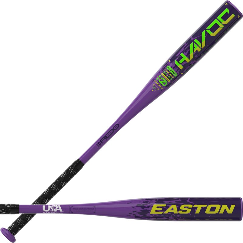 Easton | Havoc Baseball Bat | USA | -10 | 2 1/4" Barrel | 1 Pc. Aluminum | 29 Inch