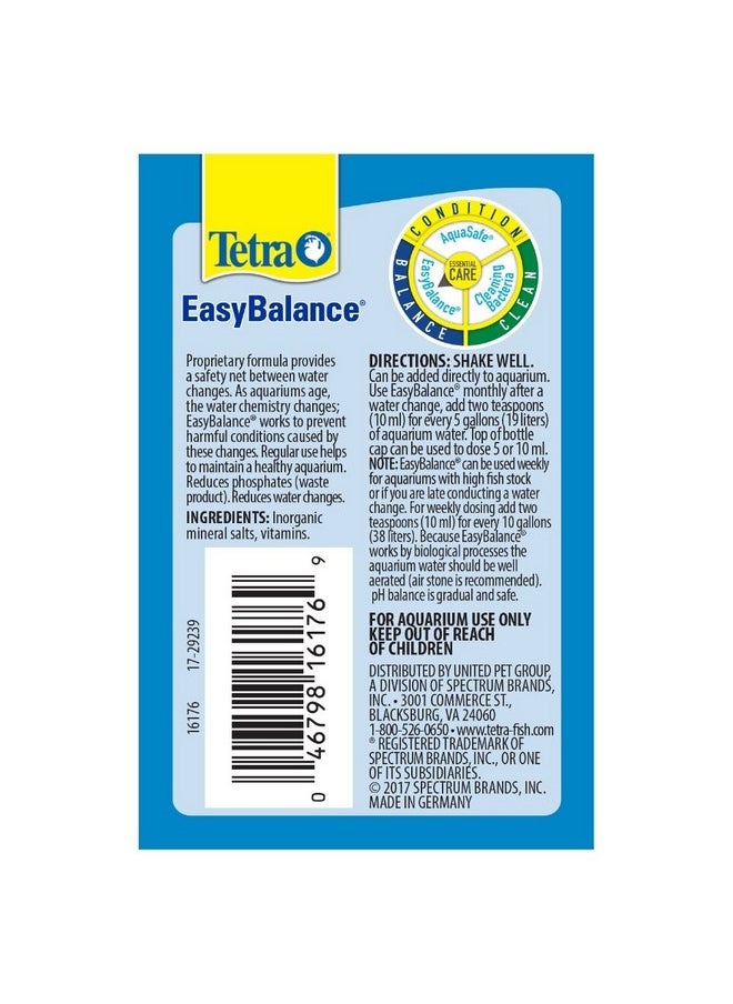 تترا - مُكيف مياه حوض السمك Tetra EasyBalance الأسبوعي سعة 8.45 أونصة (16177) - Image 1