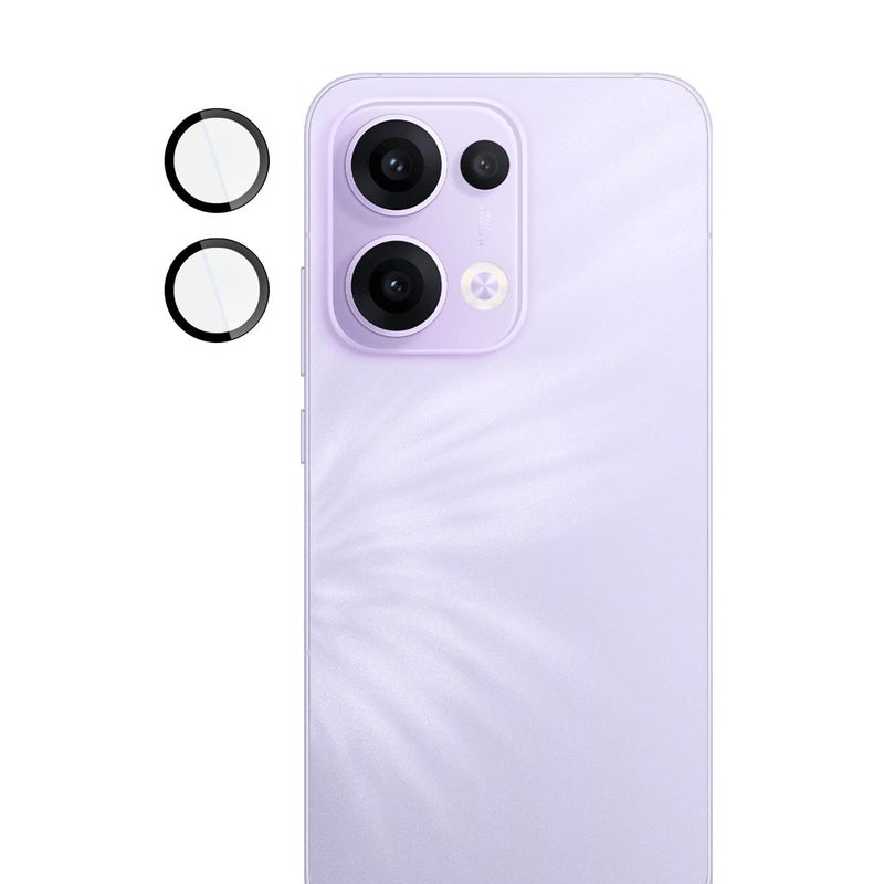 إيماك جراب هاتف زجاجي لعدسة الكاميرا الخلفية لهاتف Oppo Reno13 5G، إصدار خاص، ذاتي التموضع - Image 2