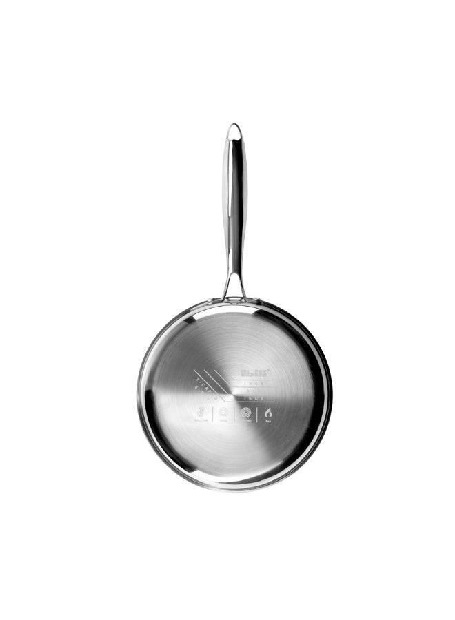 ibili مقلاة طبيعية ثلاثية الطبقات، أدوات طهي صديقة للبيئة غير لاصقة، نواة من الفولاذ المقاوم للصدأ والألمنيوم، خالية من PFOA و PTFE، متوافقة مع الحث، آمنة للاستخدام في الفرن، مقلاة صحية، سهلة التنظيف، أساسيات المطبخ - Image 4