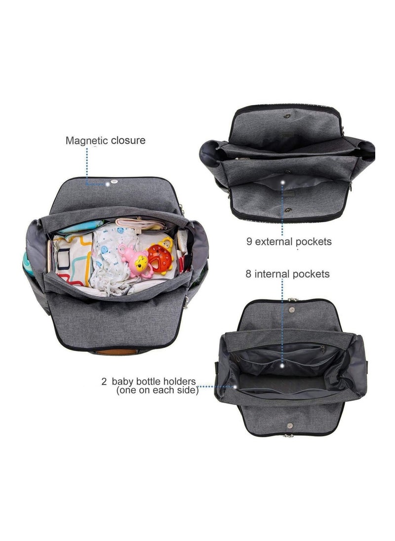 Lekebaby - Lekbaby Diaper Tote Bag For Boys And Girls - Image 1