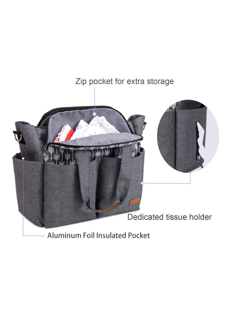 Lekebaby - Lekbaby Diaper Tote Bag For Boys And Girls - Image 1