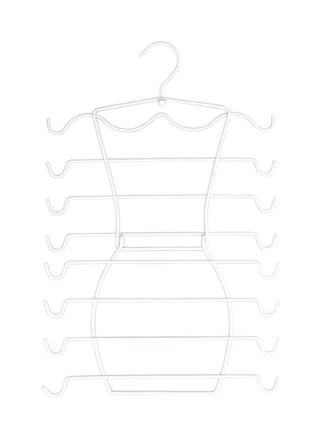 CityRiya-Long Clothes Hangers Tank Tops Hangers Bra Hanger Folding Scarf Bra Holder for Closet Organizer Pants Rack Leggings Hanger Closet Organization for Tops Bras Camisoles Scarves or Belts  - Image 1