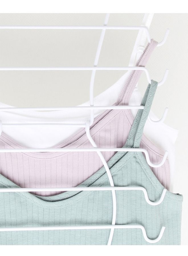 CityRiya-Long Clothes Hangers Tank Tops Hangers Bra Hanger Folding Scarf Bra Holder for Closet Organizer Pants Rack Leggings Hanger Closet Organization for Tops Bras Camisoles Scarves or Belts  - Image 4