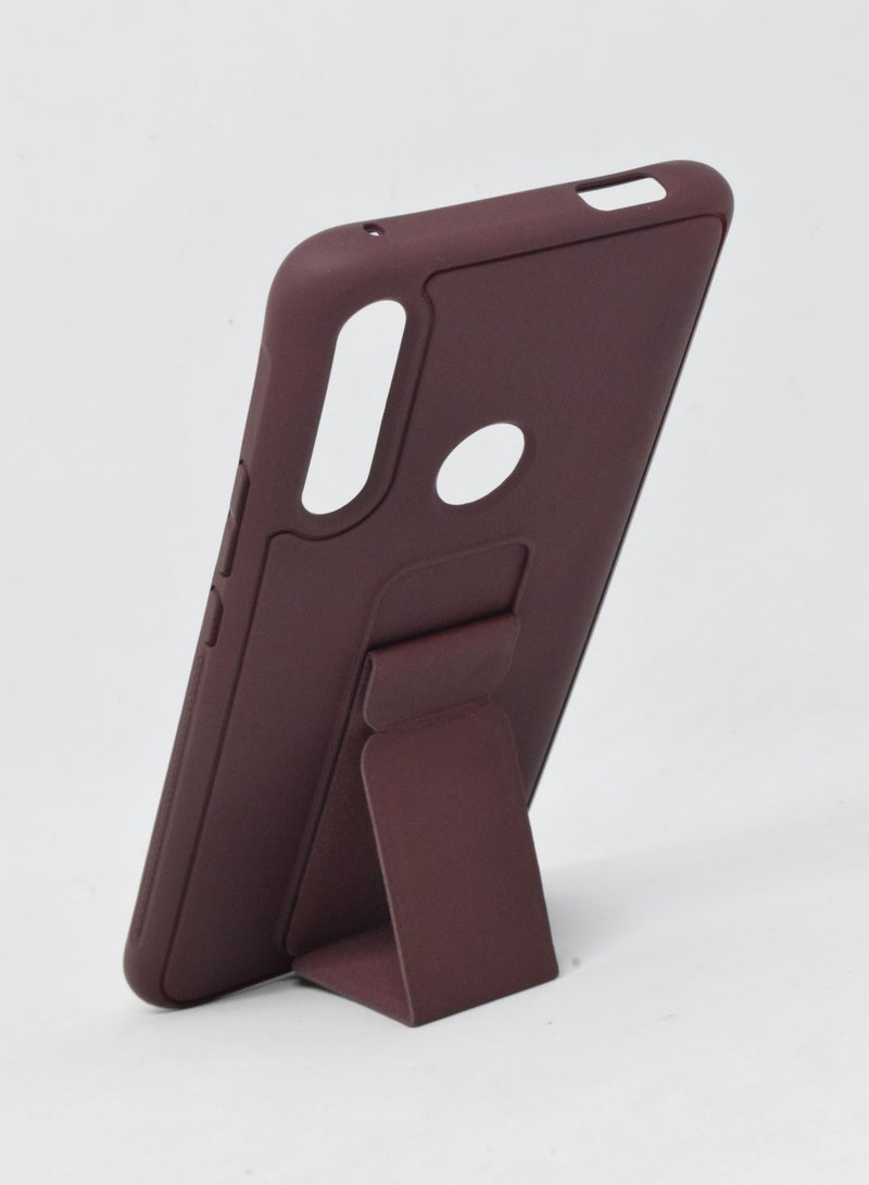 BORTONY Huawei Y9 Prime Case Silicone Camera Protected Shockproof With Finger Grip Stand Cover - Image 2