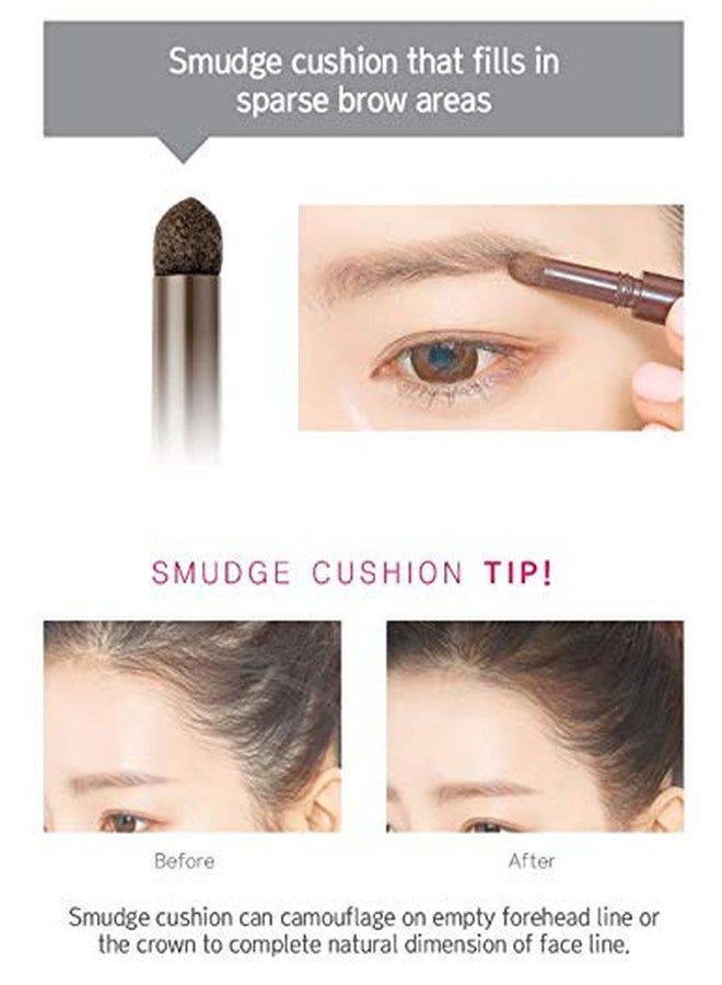 BOM 3 in 1 Triple Edge Eyebrow Pencil with Blender and Spoolie Long Lasting Waterproof, Dark Brown - Image 5