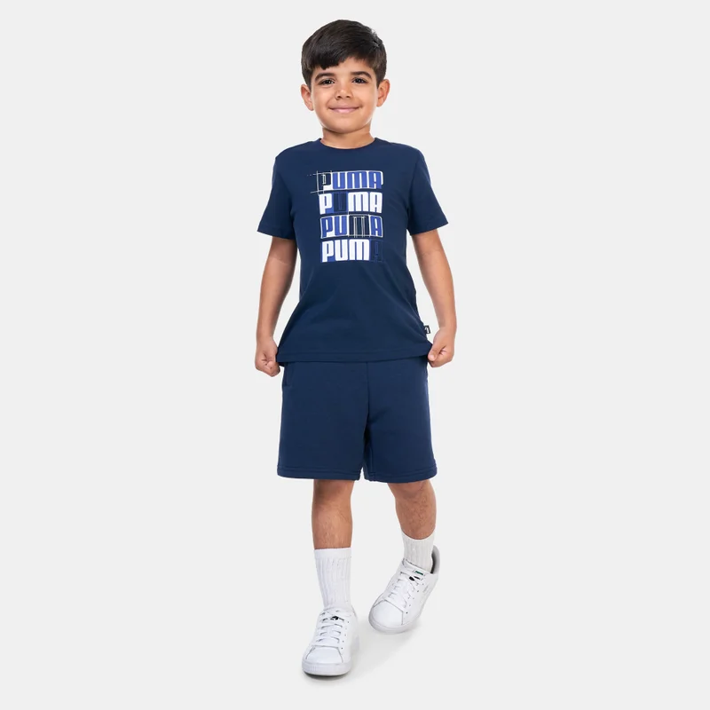 PUMA Kids' Essentials+ Logo Lab T-Shirt