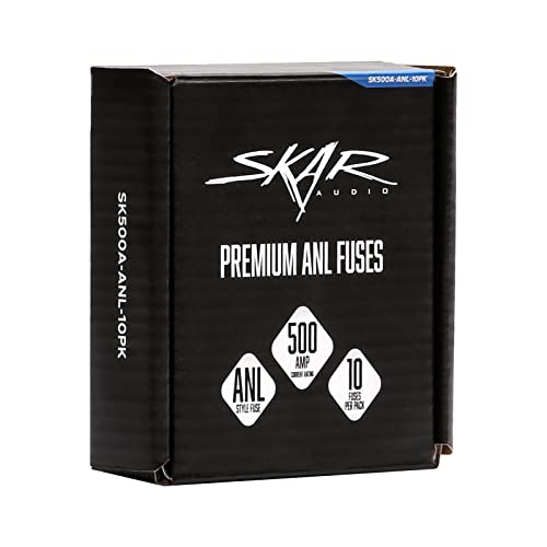 Skar Audio 500 Amp Nickel Plated ANL Fuses (10 Pack) - SK500A-ANL-10PK - Image 3