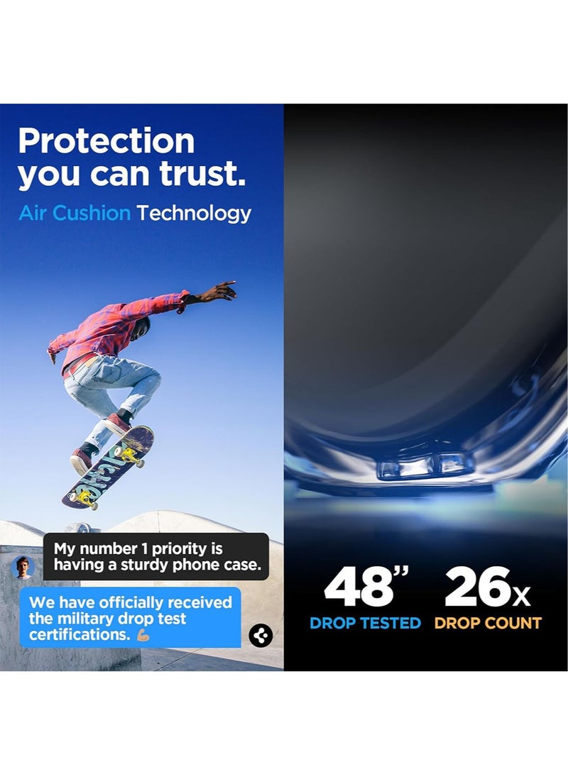 Spigen Tough Armor for Samsung Galaxy A35 Case Cover with Extreme Impact Foam - Abyss Green - Image 4