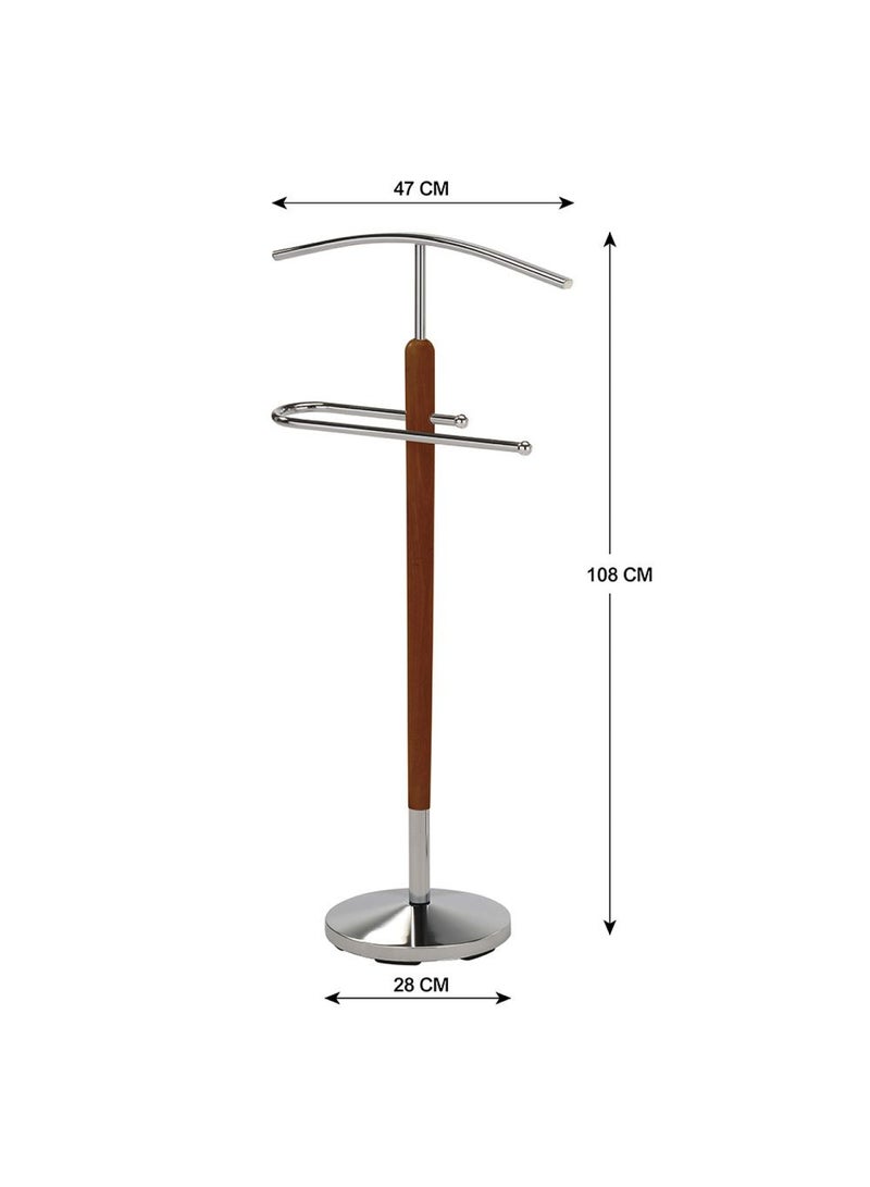 DANUBE HOME Clary Coat Hanger- Walnut - Image 3
