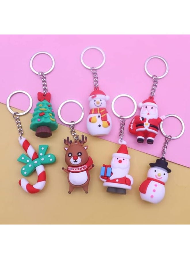 Santa Claus Keychain, 4 pieces - Image 4