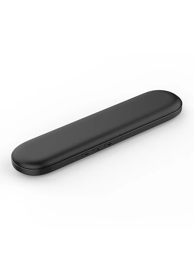 Generic - Bone conduction sleep sound under pillow speaker pillow sleep smart small sound resonance wireless speaker Bluetooth headset Blue and White (support card timing) - Image 1
