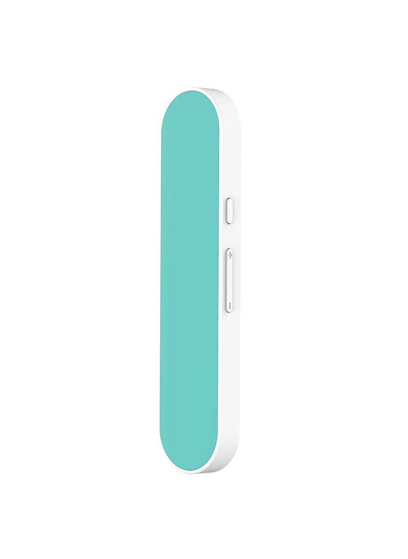 Generic - Bone conduction sleep sound under pillow speaker pillow sleep smart small sound resonance wireless speaker Bluetooth headset Blue and White (support card timing) - Image 1