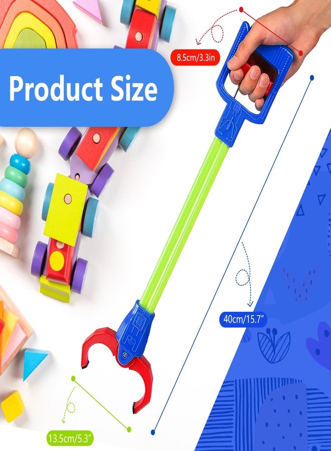 Chazcool Claw Grabber Toy, Children Intelligence Grabber Toys Hand Claw Grabber Kids Grabbing Pick Up Toys Green(Green) - Image 3