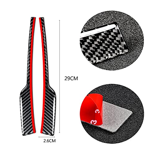 Muekzru Carbon Fiber Rearview Mirror Protector Anti-rub Strip Sticker Anti-Collision Strip for Altima 2019-2021 Sentra 2020-2021 Accessories - Image 3