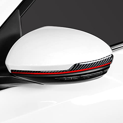Muekzru Carbon Fiber Rearview Mirror Protector Anti-rub Strip Sticker Anti-Collision Strip for Altima 2019-2021 Sentra 2020-2021 Accessories - Image 5