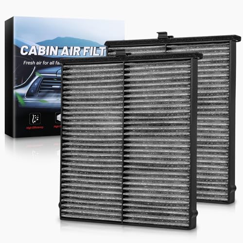 Auto Dynasty Cabin Air Filter Compatible with 2013-2024 Mazda 3/6/CX-5, Pack of 2 OEM Direct Replacement for KD45-61-J6X 4536044 P3954WS LA1139 24103 - Image 1