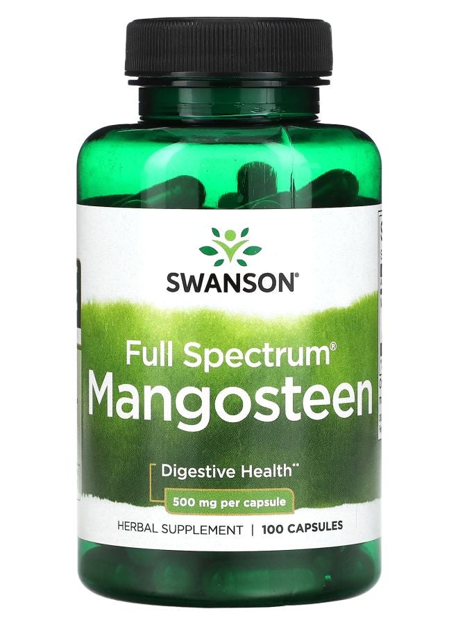 SWANSON Full Spectrum Mangosteen 500 mg 100 Capsules