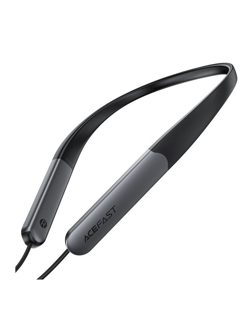 Acefast N1 Neck Hanging Bluetooth Earphones Black - Image 3