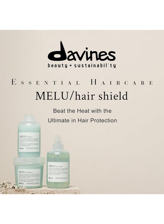 دافينز درع الشعر ميلو من دافينيس، حماية من الحرارة، نتائج ناعمة ولامعة لجميع أنواع الشعر، 8.42 أونصة سائلة. - Image 2
