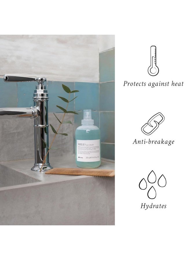 دافينز درع الشعر ميلو من دافينيس، حماية من الحرارة، نتائج ناعمة ولامعة لجميع أنواع الشعر، 8.42 أونصة سائلة. - Image 4