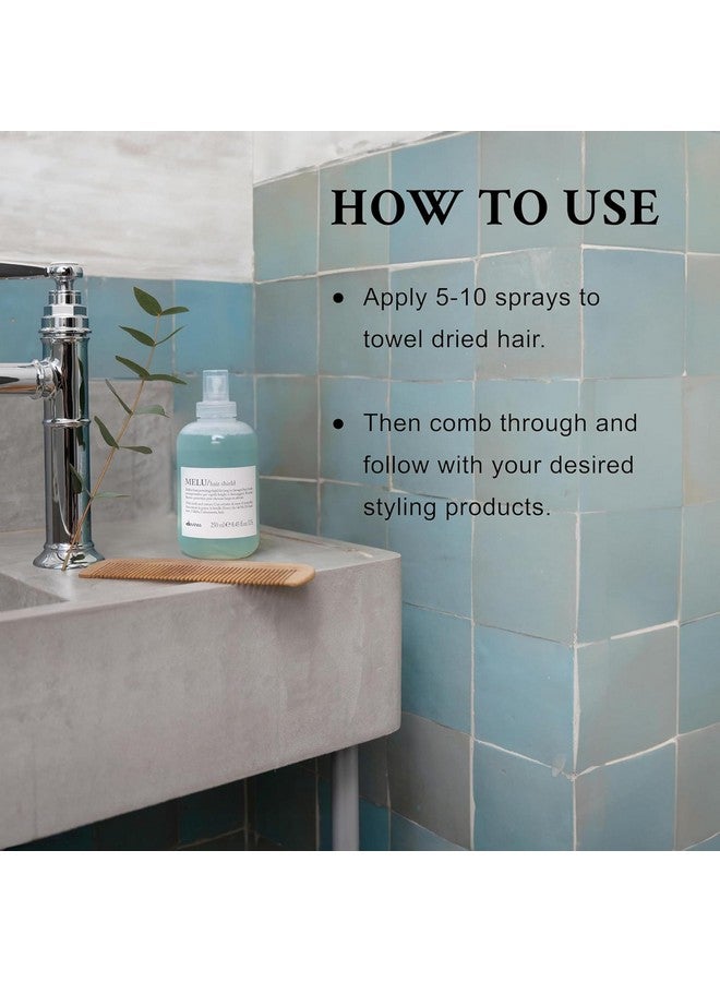 دافينز درع الشعر ميلو من دافينيس، حماية من الحرارة، نتائج ناعمة ولامعة لجميع أنواع الشعر، 8.42 أونصة سائلة. - Image 3