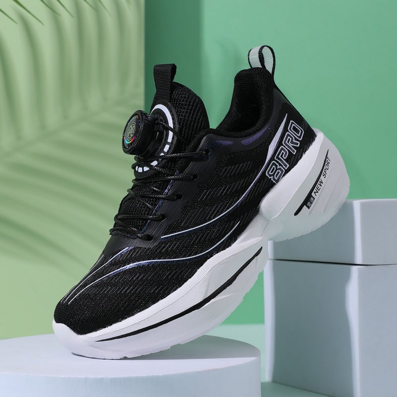Mesh Sneakers Lightweight Flexible Sole Walking Shoes For Kids Indoor And Outdoor Activities - Image 2
