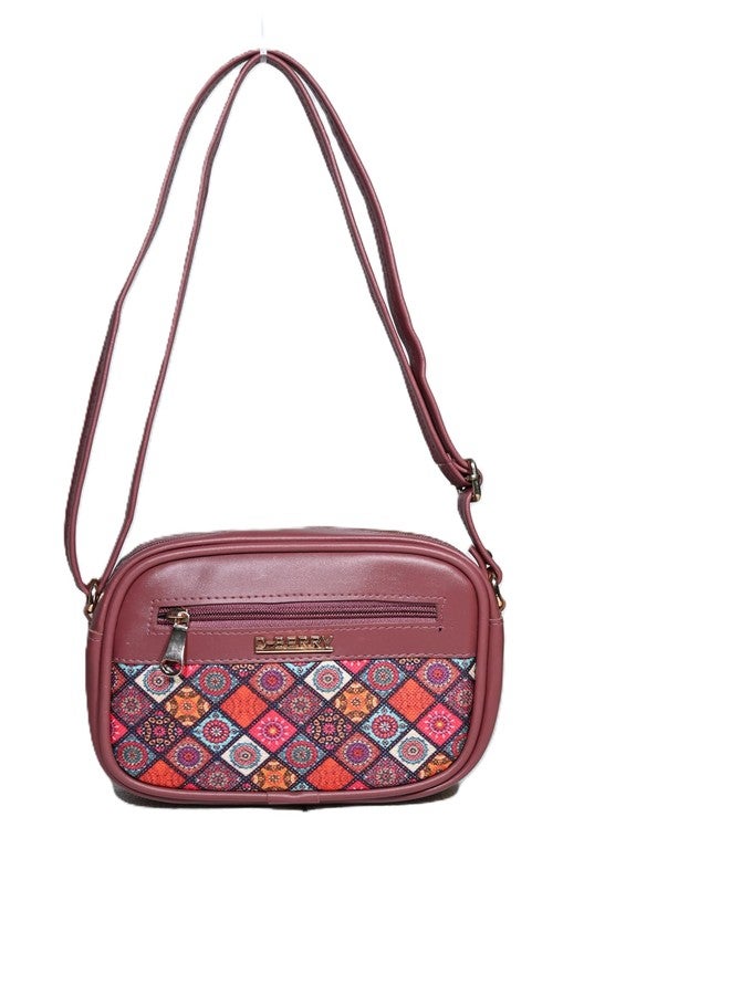 Donicy Floral Side Bag, Crossbody Women Bag, Soft Side Sling - Image 3