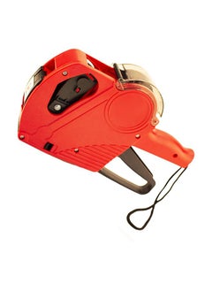 Thoraya 8 Digit Manual Price Tag Labeller with Cover Robust Practical Comfortable Hand Feeling Price Tag Machine Red Chinese  - Image 2
