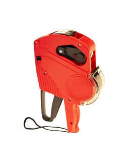 Thoraya 8 Digit Manual Price Tag Labeller with Cover Robust Practical Comfortable Hand Feeling Price Tag Machine Red Chinese  - Image 3