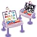 MAYESAR Gifts for 12 Year Old GirlsToddlers Toys with Magnetic Letters and Numbers Art Easel for Kids 1 2 Year Old Girl Birthday Christmas Gifts Purple - Image 3