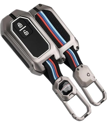 LivTee Metal Key Cover Compatible with Baleno, Grand Vitara, XL6, Swift, Brezza, Celerio, Ignis, Ertiga, Dzire, Fronx, Urban Cruiser, Rumion, Glanza, Hyryder 2 Button Smart Key case Shell (D-Suzuki) - Image 2