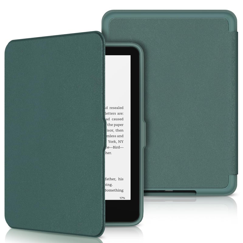 Sanyetral Protective Case with Auto Wake/Sleep Function, Incompatible with TCL Remarkable -Dark Green - Image 1