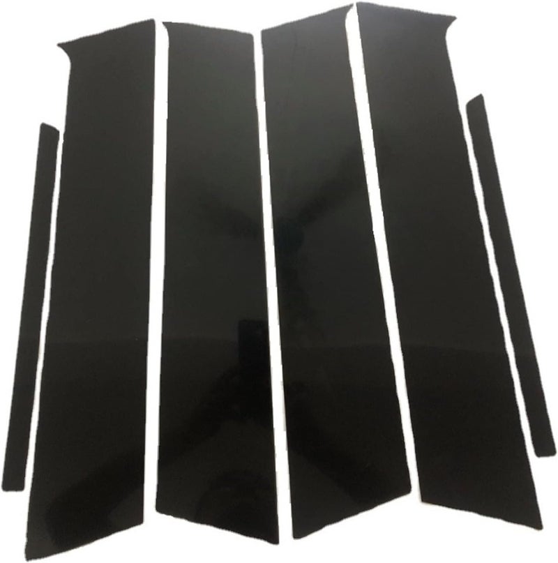 QASULER 6PCS Polished Pillar Posts for Peugeot 308 - Image 1