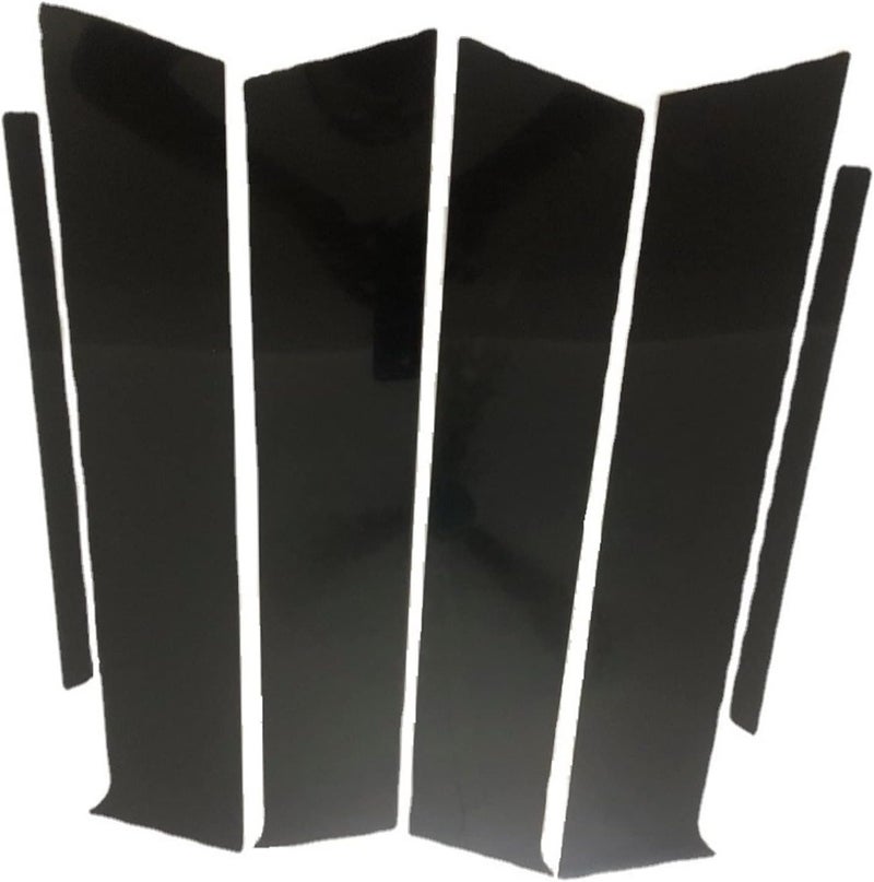 QASULER 6PCS Polished Pillar Posts for Peugeot 308 - Image 2