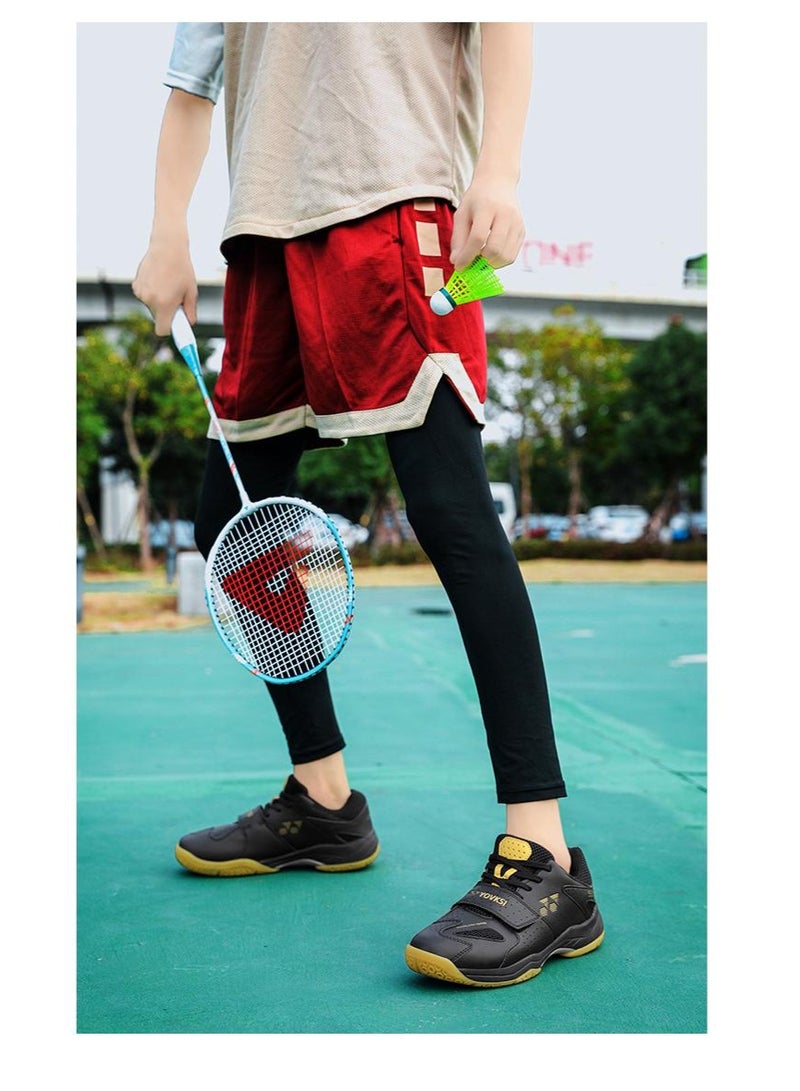 NIBEMINENT Men's Badminton Shoes High Quality Luxury Design Field Training Non-slip Sneakers Couple Tennis Shoes - Image 4