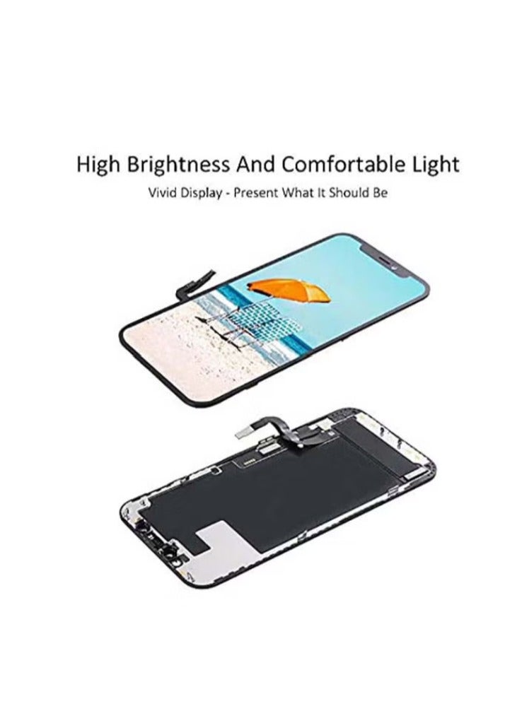 فوني شاشة LCD بديلة لجهاز iPhone 12 Pro باللون الأسود - Image 2