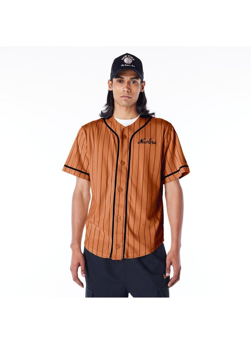 NEW ERA - Pinstripe Logo Jersey - Image 1