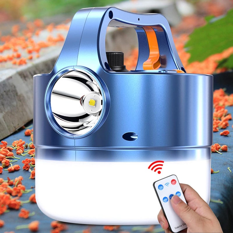 comfrt USB Solar Camping Light with Remote Control, Hanging Waterproof Tent Light Outdoor Lamp for Camping, Hiking, Outage, Hurrican-e, Cellphone Emergency Charging - Image 2