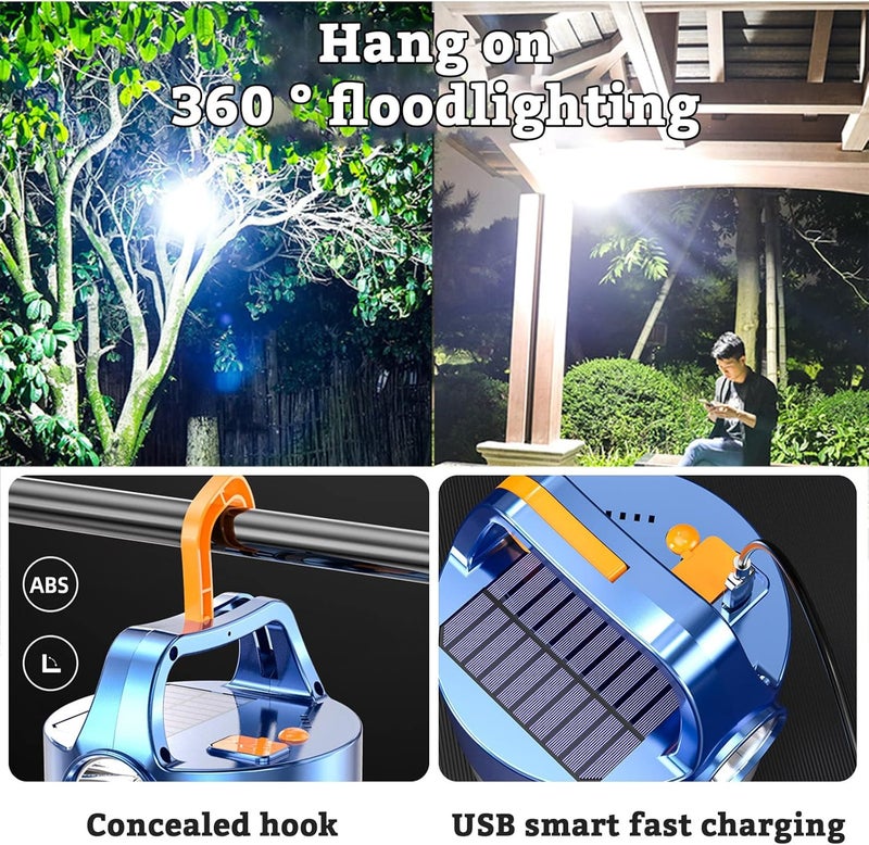 comfrt USB Solar Camping Light with Remote Control, Hanging Waterproof Tent Light Outdoor Lamp for Camping, Hiking, Outage, Hurrican-e, Cellphone Emergency Charging - Image 5