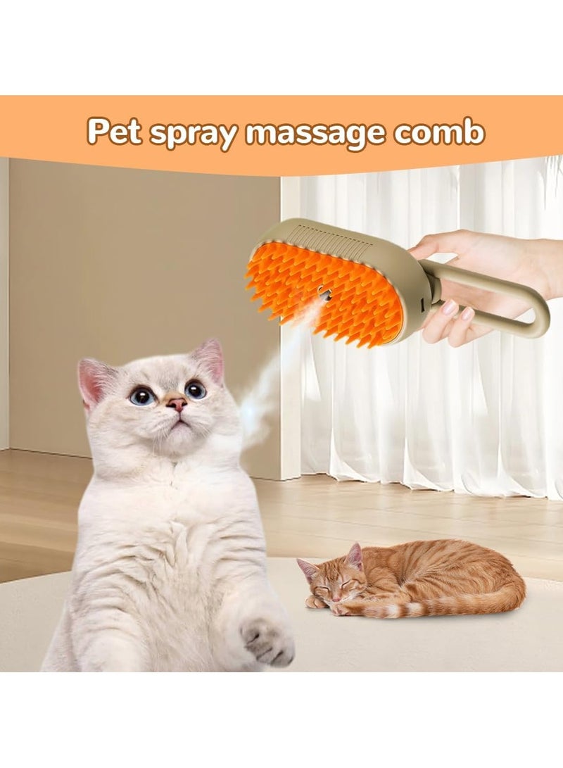 Cat Steam Brush 2024 New Pet Steam Groomer Comb,3 In 1 Cat Steam Brush Pet Hair Steamy Brushes,Pet Steam Brush for Cats Dogs - Image 5