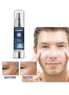 Men's Face Cream, 6 in 1 Men's Face Formula Daily Care (50ml), Men's Eye Bag Treatment & Face Lotion, Men's Anti-Aging，Anti-Wrinkle & Dark Spots Men's Face Cream