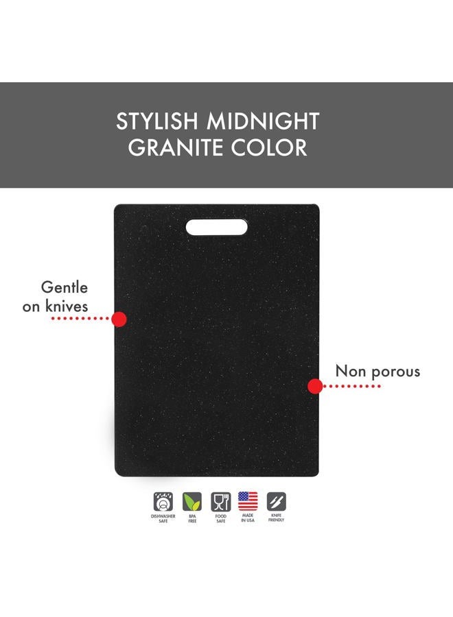 Dexas Superboard Cutting Board, 11 by 14.5 inches, Midnight Granite Color, (451-50) - Image 4